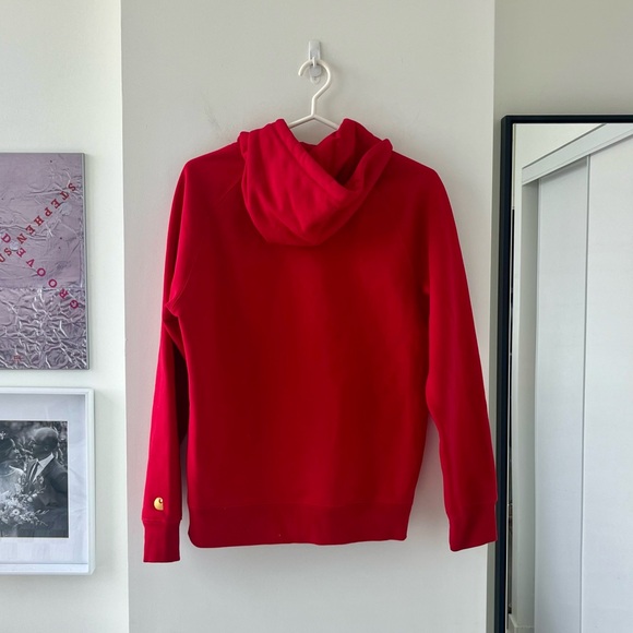 CARHARTT WIP HOODED CHASE SWEAT
Etna Red & Gold - Picture 7 of 11